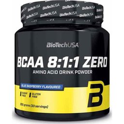 BCAA 811 Zero Bleu Framboise Acide Aminé 250g