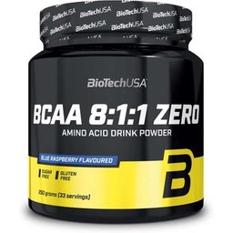 BCAA 811 Zero Bleu Framboise Acide Aminé 250g