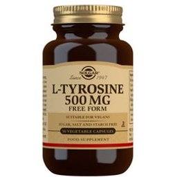 LTyrosine 500mg 50 gélules végétales