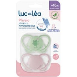 Luc Et Léa Physio Sucettes Physiologiques P5 +18m 2 Unités