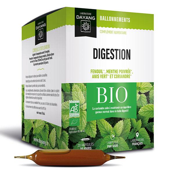 Complexe Digestion Ventre Plat Bio 20 ampoules