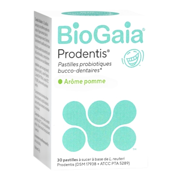Prodentis Pastilles Probiotiques Pomme- Boîte 30 pastilles