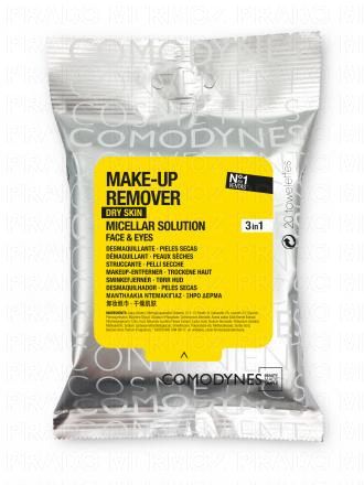 Make-Up Remover - lingettes démaquillantes peaux sèches x 20