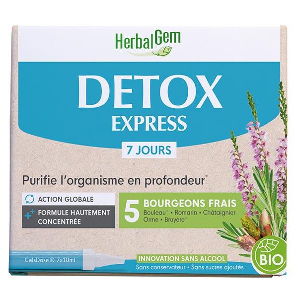 Détox Express Monodose Bio 7 Jours Purifie l’organisme - 7 ampoules