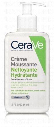 Crème moussante nettoyante 236ml