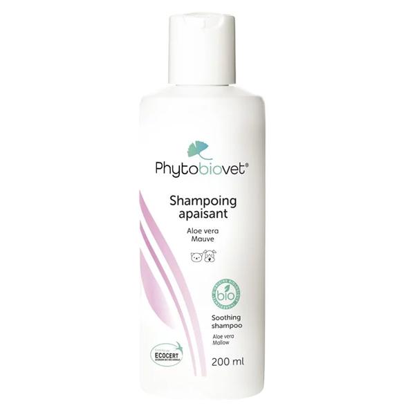 Shampoing Apaisant Chien et Chat Bio 200ml