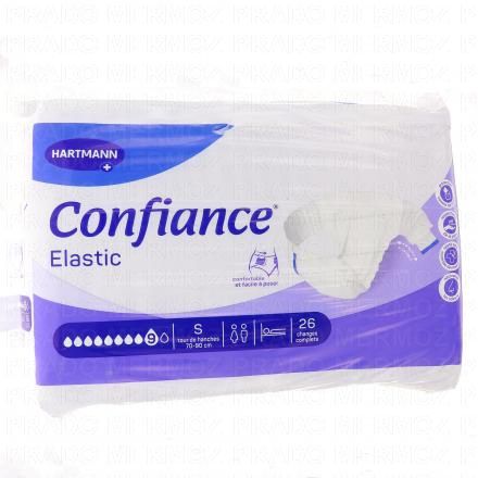 CONFIANCE Elastic - Changes complets 9 gouttes taille s paquet de 26