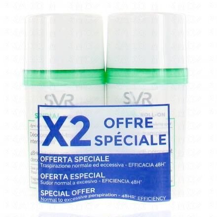 Spirial déodorant anti-transpirant roll on 50 ml x 2