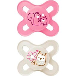 Start Pure Sucette +0M Fille S305 2 Unités