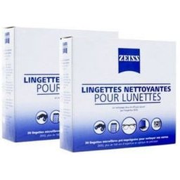 Lingettes Nettoyantes pour Lunettes 2x30uts