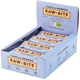 RAW Bite Bio Barres Baies de vanille
