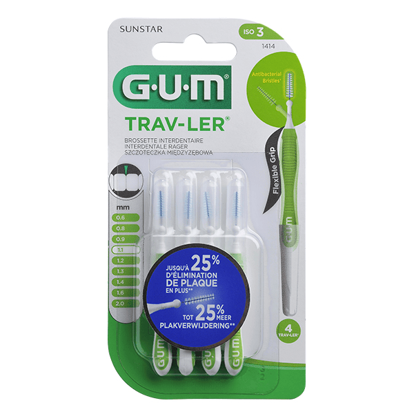 Brossette Interdentaire Trav Ler 1,1mm 4 unités