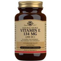 Vitamine E 200 UI 134mg 100 Gélules Végétales