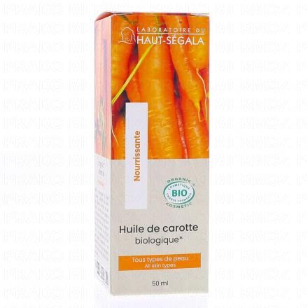 HAUT-SEGALA Huile végétale de Carotte bio 50ml