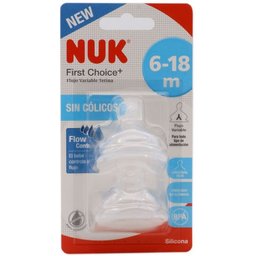 Fc+ Tetine Contrôle de Débit 6-18 Gobelet Silicone 2uts