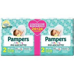 Baby Dry Duo Dwct Mini 48uts