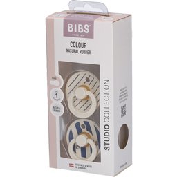Studio Colour 2 Pack Pin - Ivory Steel Blue | +0 mois