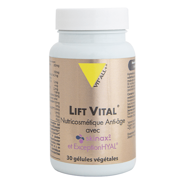 Lift Vital® Nutricosmétique Anti-Âge & Éclat 30 gélules végétales
