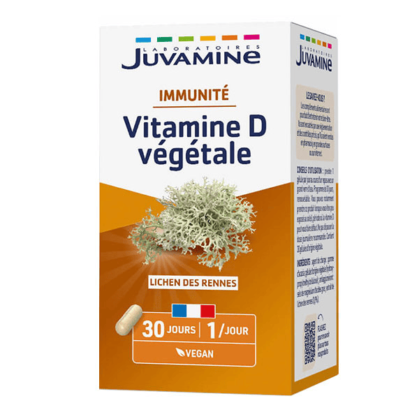 Immunité Vitamine D Végétale 30 gélules