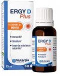 Ergy D Plus Vitamine D3 800 UI 15 ml - Flacon compte goutte