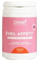 Éveil Appétit 60 Gélules Végétales - Pot 60 gélules de 0,4 g