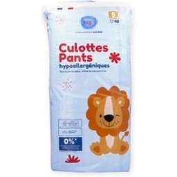 Culottes Pants Hypoallergéniques T5 11-25Kg 40uts