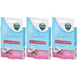 Vapopads Paediatric Romarin/Lavande +3 Mois/+4,5 kg