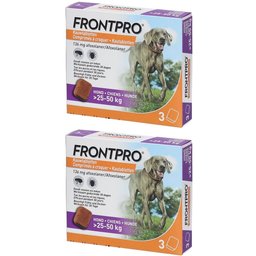 Frontpro® Comprimés à Croquer pour Chiens 25-50 kg