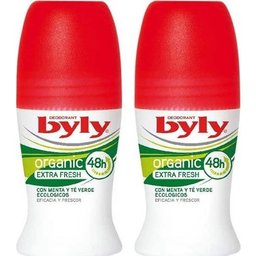 Déodorant Extra Frais Biologique à Bille 2x50ml