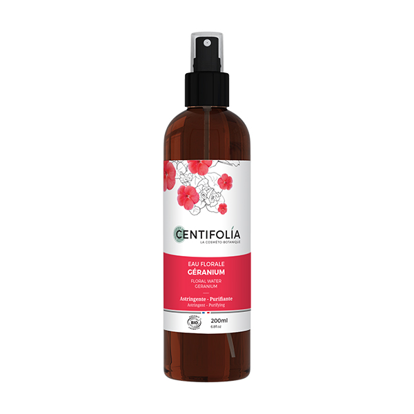 Eau Florale de Géranium Bio 200ml