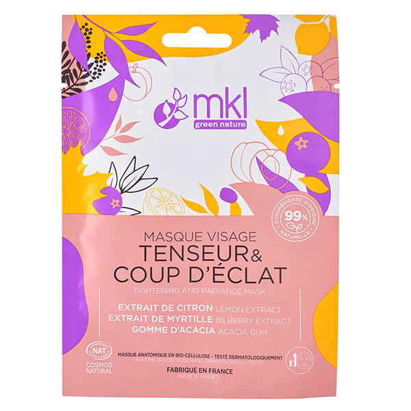 Masque Visage Tenseur Coup d'Eclat Bio