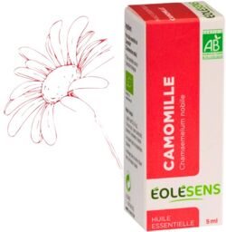 Eolesens Huile Essentielle de Camomille romaine Bio – 5 ml - Éolésens