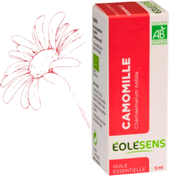 Eolesens Huile Essentielle de Camomille romaine Bio – 5 ml - Éolésens