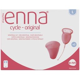 Cycle coupe menstruelle T-L 2 pièces