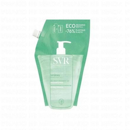 Spirial - Déo-douche Gel lavant déodorant 2en1 eco-recharge 400ml