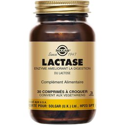 Lactase - Digestion lactose - Detox - 30 comprimés à croquer