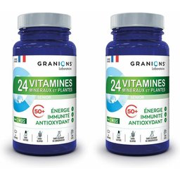 Laboratoire des Granions® 24 Vitamines Minéraux et Plantes - Sénior