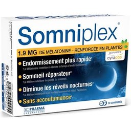 3 Chênes Somniplex Trouble Du Sommeil 30 Comprimés