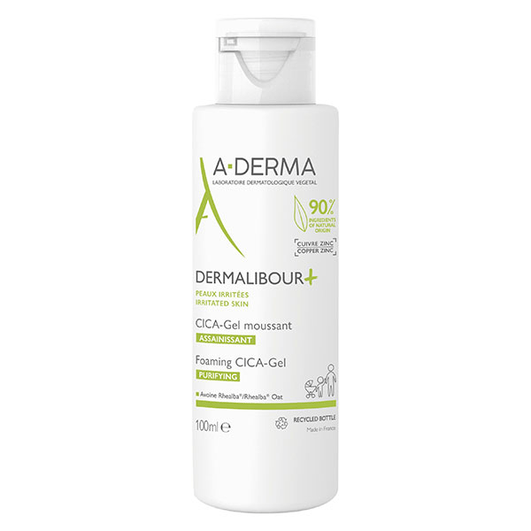Dermalibour+ Cica-Gel Moussant Assainissant 100ml