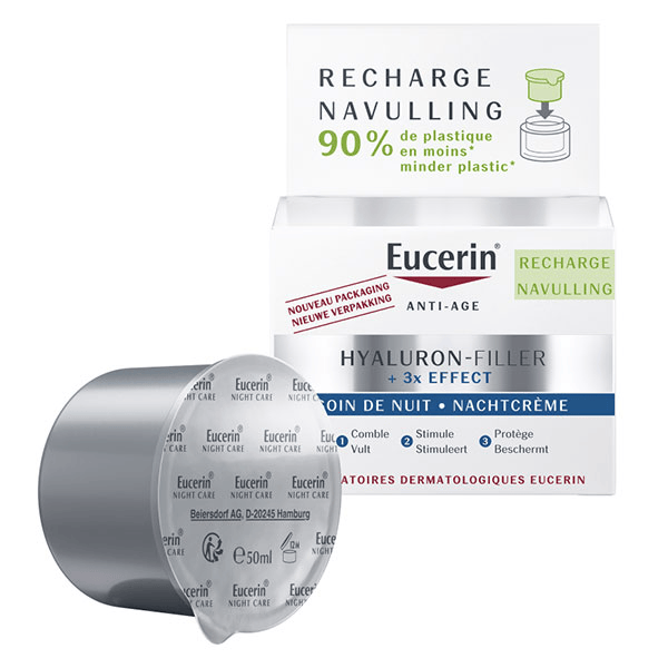 recharge anti-âge Hyaluron-Filler + 3X Effect Crème de Nuit 50ml