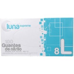 Gants nitrile sans poudre Luna TL 100pcs