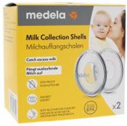 Coupelles Recueil-Lait - Lot de 2 - Boîte 2 coupelles