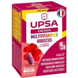 Complément alimentaire Énergie multivitamines 5en1 - 30 Comprimés Pelliculés