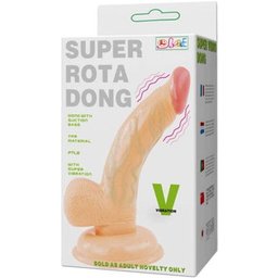 Vibrateurs de danse Ly-Super Rota Dong Vibrateurs Pénis réaliste 1 pièce