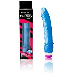 Waves Of Pleasure Vibromasseur 23cm Bleu 1ut