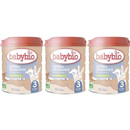 Babybio Caprea 3 Lait de croissance pour nourisson 3ème âge en poudre