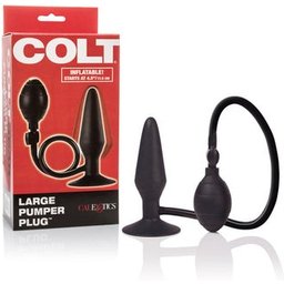 Large Pumper Plug Noir 1ut