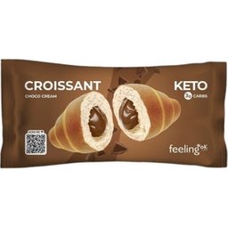 Croissant Protéine Rempli Crème Cacao 50 gr