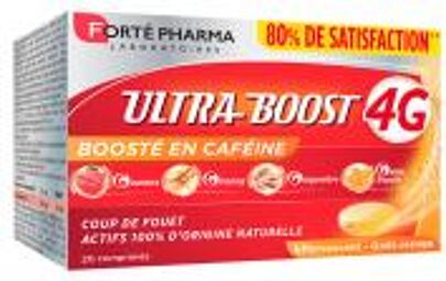 Ultra Boost 4 g Effervescent - 20 Comprimés - Boîte 20 comprimés effervescents