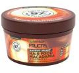 Fructis Hair Food Macadamia Masque Lissant Cheveux Secs et Rebelles 320 ml - Pot
